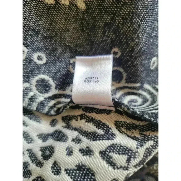 Susan Graver Jacket Womens Size XL Multicolor Floral Print Zip Maximalist Y2K - Picture 6 of 9